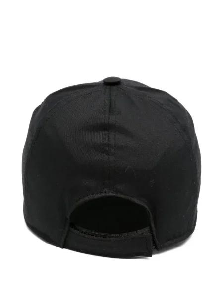Czapka z daszkiem dziecięca Balmain czarna