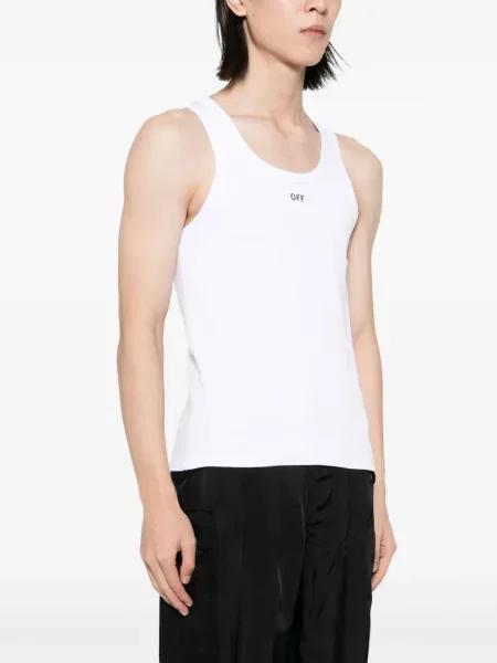 Риза Off-white бяло