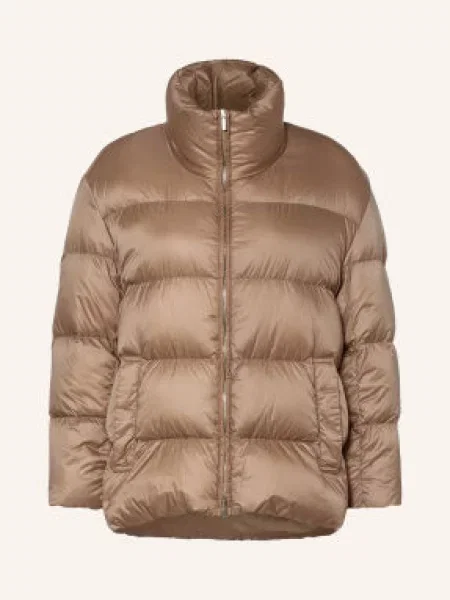 Max Mara The Cube Péřové Bundy Adorato velbloudí