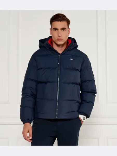 Kabát Tommy Jeans kék