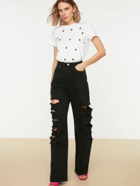 Tricou Trendyol gri