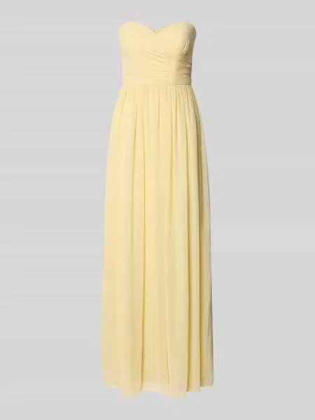 Długa sukienka w stylu z odkrytymi ramionami Mascara