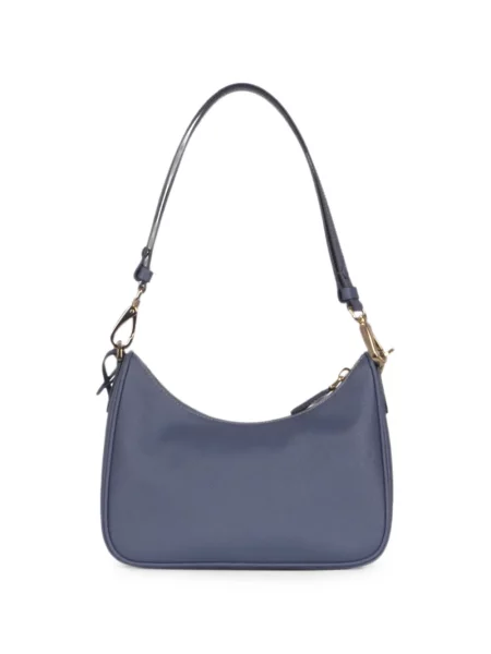 Colier Prada din piele albastru