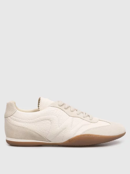 Шкіряні кросівки WKALANCIA Max Mara Weekend бежеві