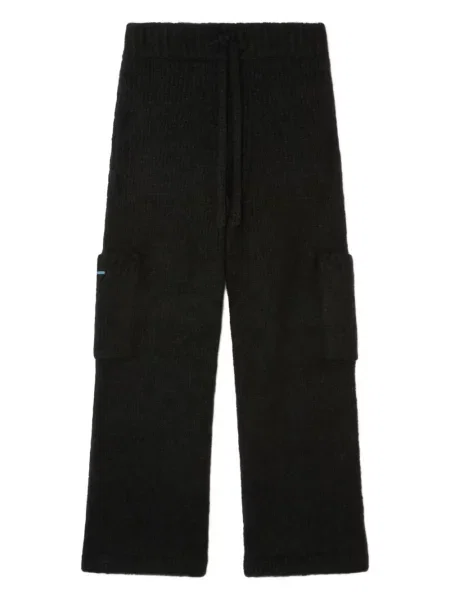 Pantaloni Alanui tricotate negru