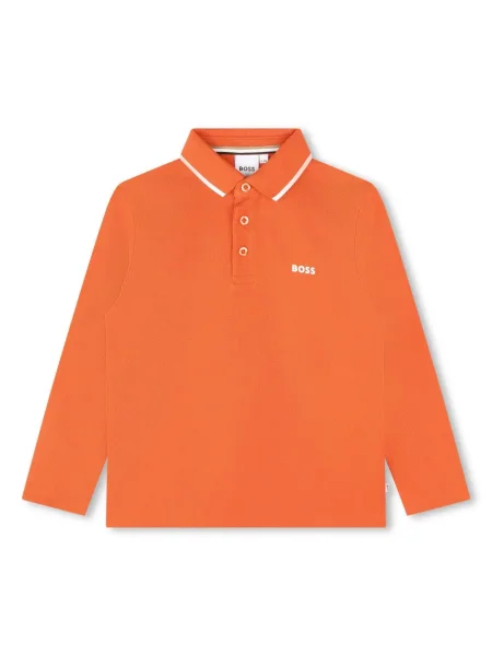 Koszulka polo dziecięca Bosswear pomarańczowa