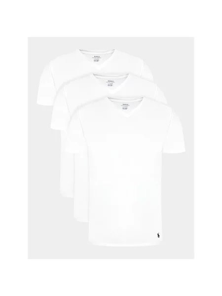 Polo Ralph Lauren 3 marškinėlių komplektas Slim Fit balta