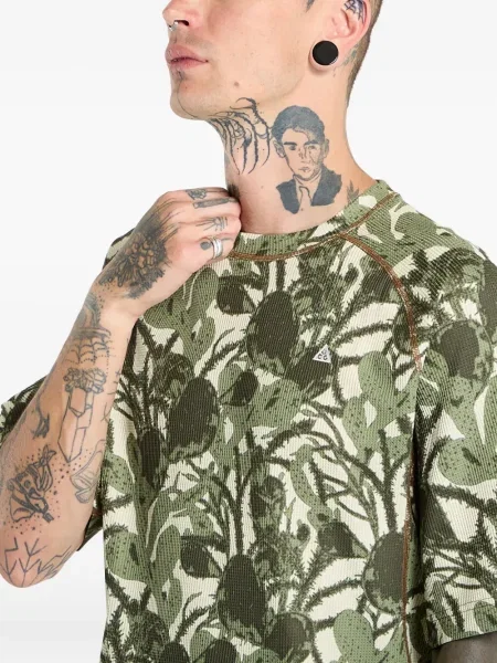 Tricou Nike din piele alergare plisat negru