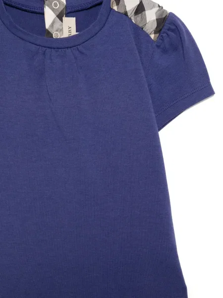 Dětské top Burberry modrý