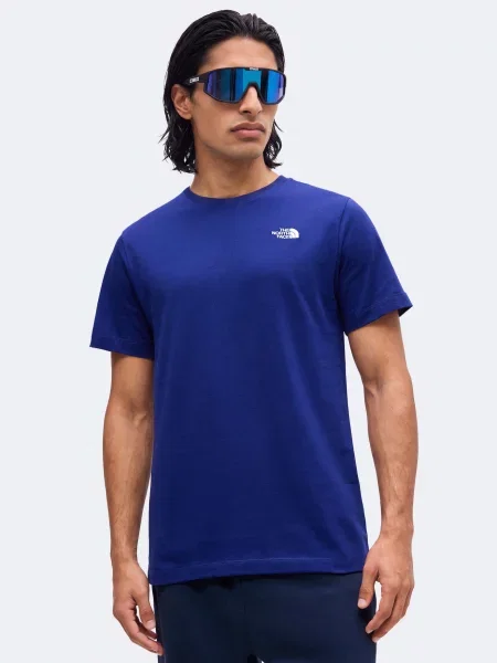 THE NORTH FACE Tričko EVOLUTION SIMPLE DOME tmavomodrá modrá