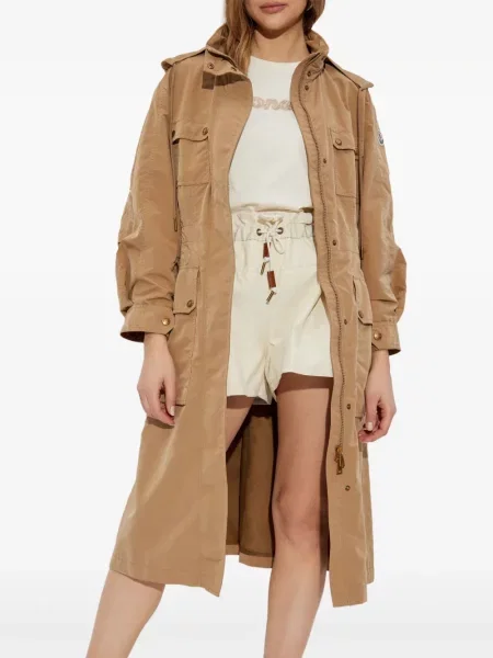 Geacă parka Moncler maro