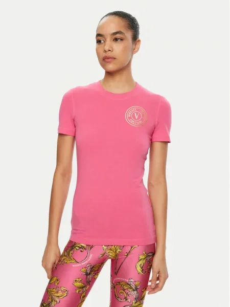 Majica Versace Jeans Couture roza