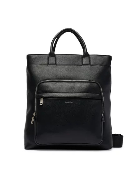 Calvin Klein Shopper RAISED' čierna
