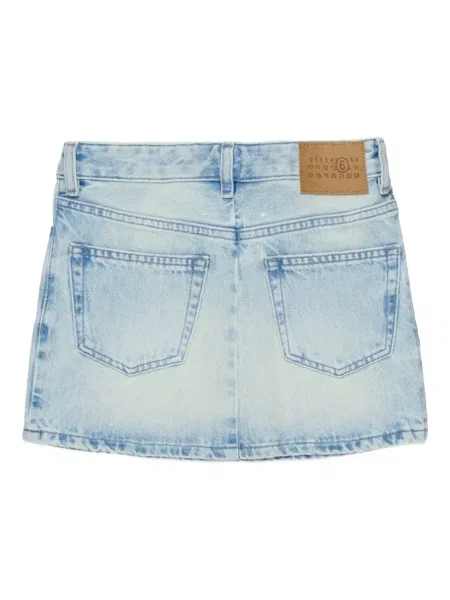 Spódnica jeansowa dziecięca Mm6 Maison Margiela niebieska
