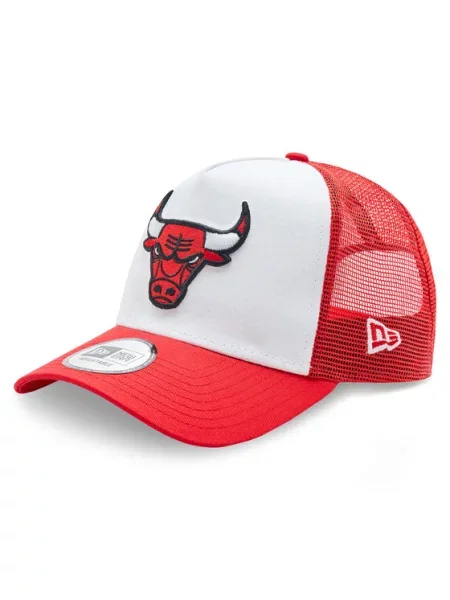 NEW ERA Kapa / črna / bela rdeča