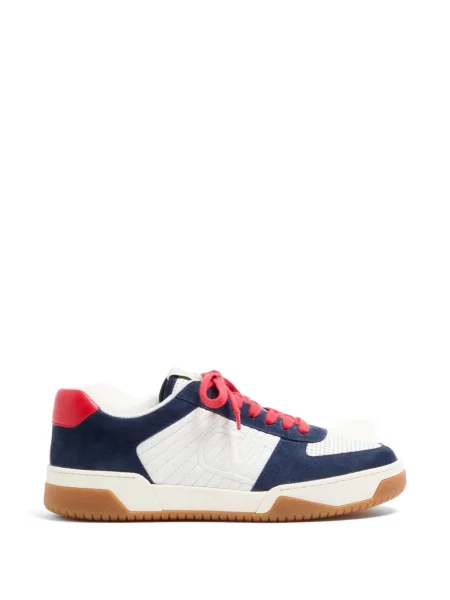 Sneakerși Valentino Garavani din piele albastru