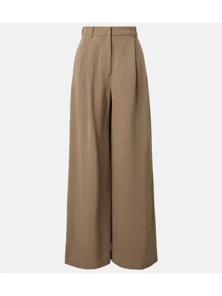 Pantaloni The Frankie Shop maro