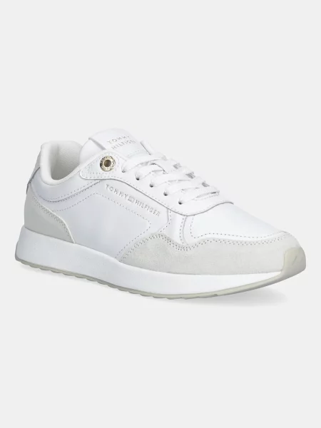 Buty Tommy Hilfiger Monogram Runner white białe