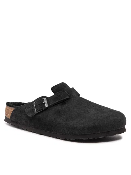 Šlepetės Birkenstock Boston Vl/Sheraling juoda