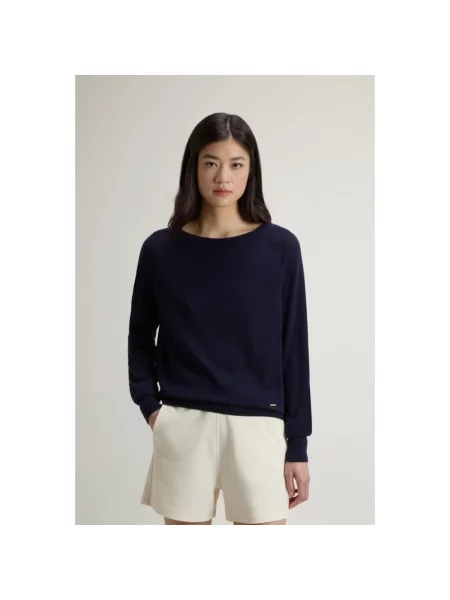 Sweter Woolrich niebieski