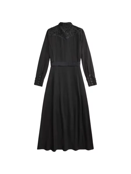 Rochie Ralph Lauren Rrl cu mărgele negru