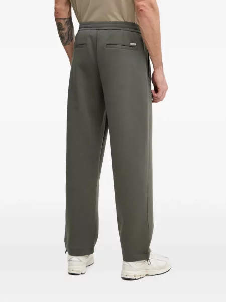 Pantaloni Armani Exchange alergare cu cordon verde