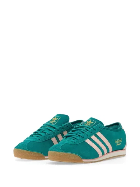 Szarvasbőr sneaker Adidas zöld