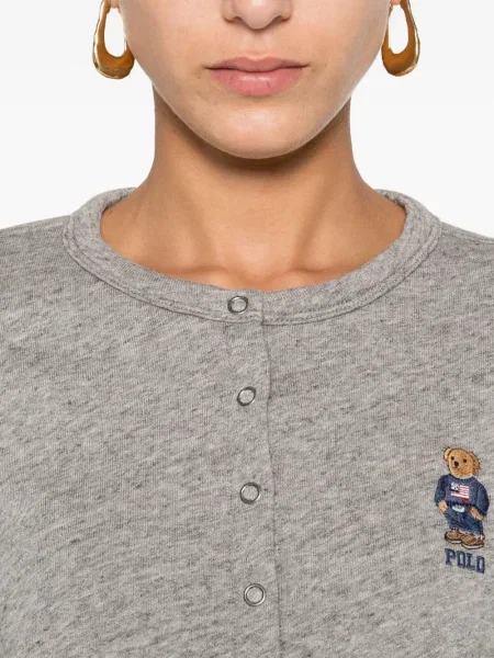 Κοστούμι μποξεράκια Polo Ralph Lauren houndstooth με κέντημα μπλε
