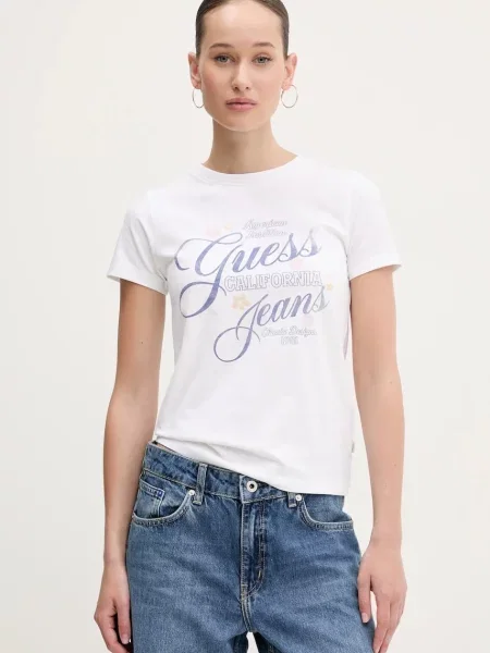 Тениска Guess бяло