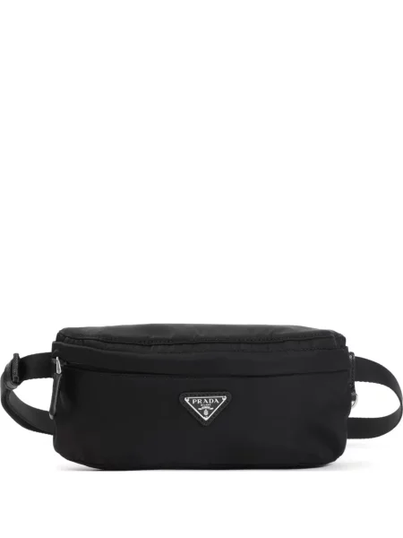 Curea Prada cu autograf negru