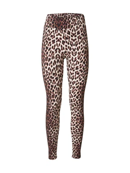 OH APRIL Leggings Rita ekrü / cseresznyepiros fekete