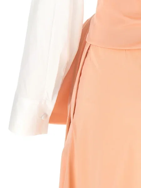 Rochie Bernadette de costum portocaliu
