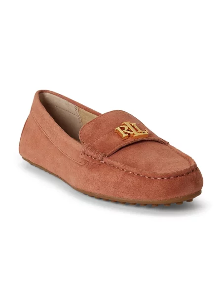 Замшевые мокасины Lauren Ralph Lauren