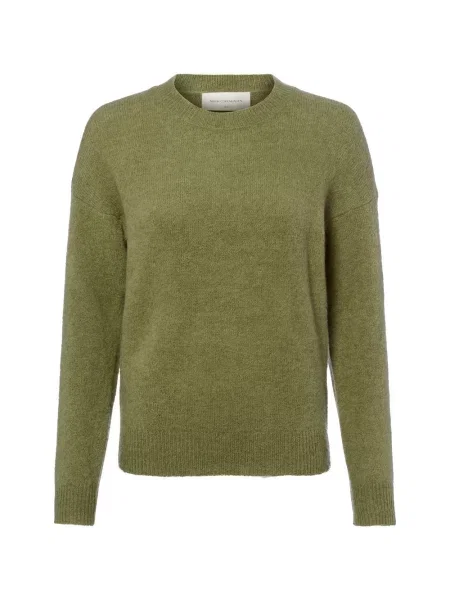 Msch Copenhagen Sweter Kobiety jednolity XS/S zielony