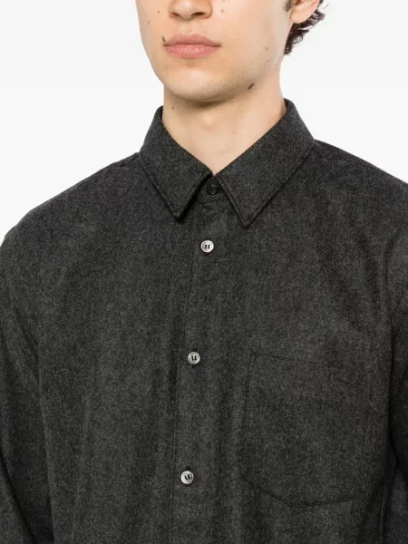 Πουκάμισο Comme Des Garçons Shirt τσέπες στο στήθος γκρι