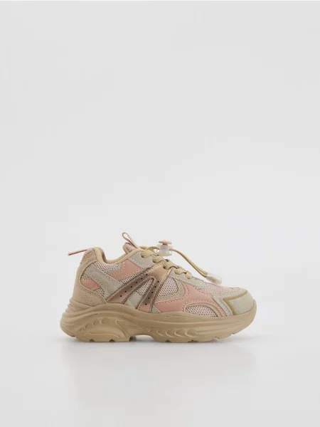 Reserved Buty sportowe beżowy