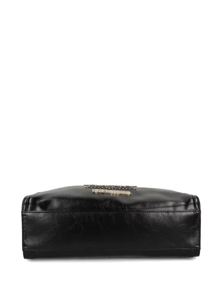 Rankinė Love Moschino su spygliais juoda