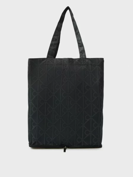 Сумка Calvin Klein Jeans з принтом сіра