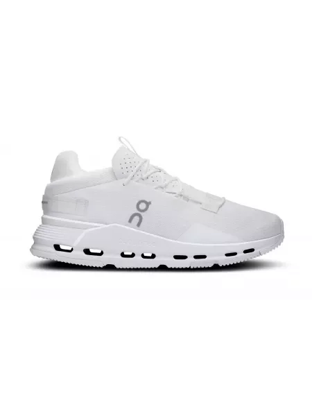 Trampki On M Cloudnova 2 All White EUR 41 białe
