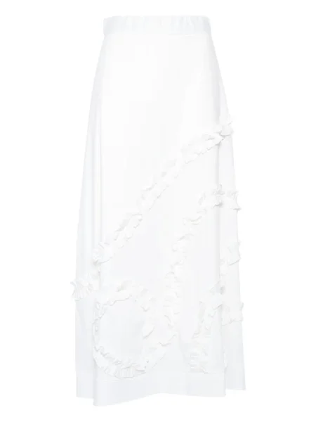 Spódnica plisowana Clips biała