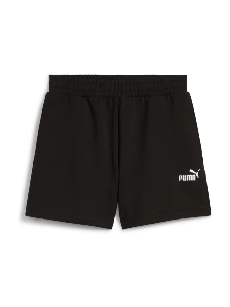 Dámske šortky PUMA ESS Small No. 1 Logo 4 Lightweight High puma black čierna