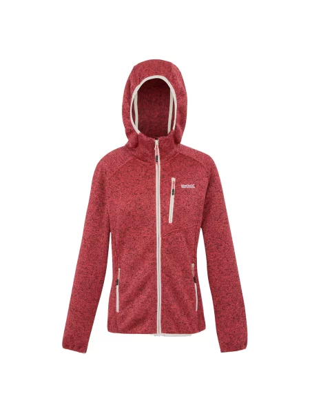 Bluza Z Kapturem Newhill II Marl Full Zip biała