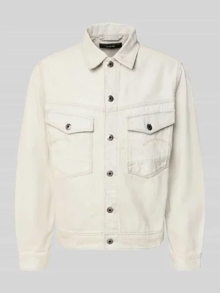Kurtka jeansowa z na piersi model Dakota' G-star Raw
