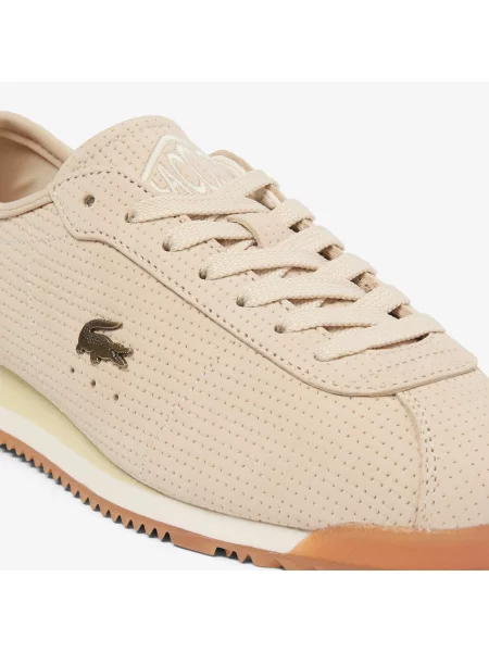 Кроссовки Lacoste бежевые