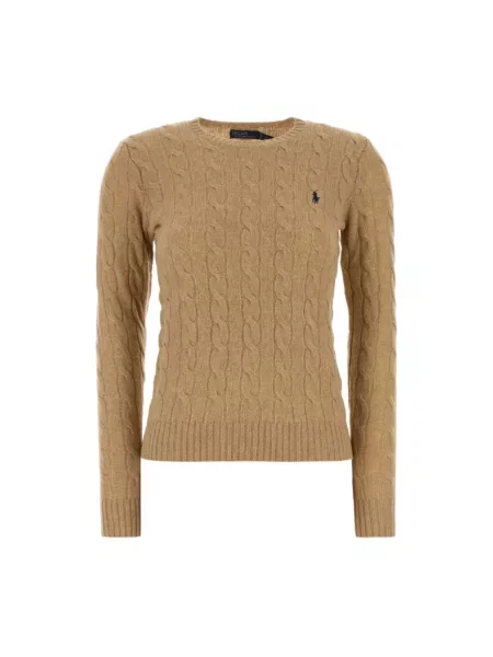 Polo Ralph Lauren sweter beżowy lekki brązowy