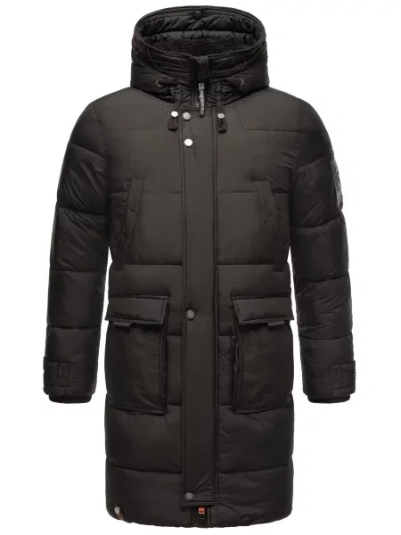 Geacă parka Stone Harbour cu strasuri negru