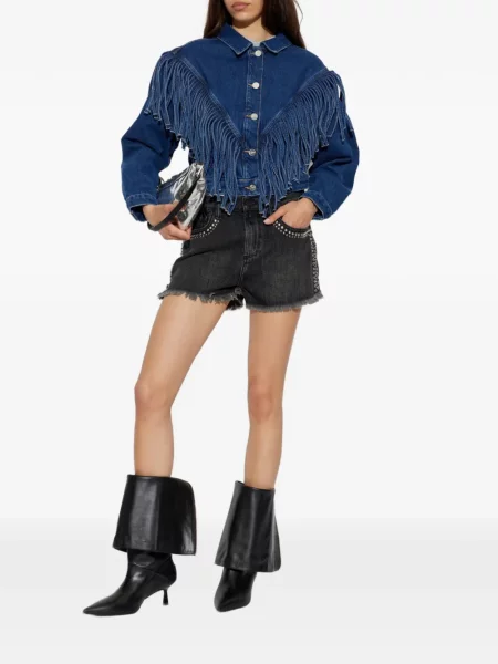 Geacă de blugi Allsaints albastru