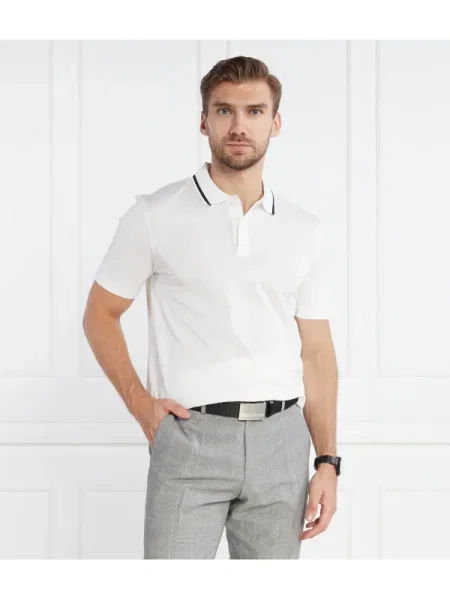 BOSS BLACK Polo Piket 40 alb