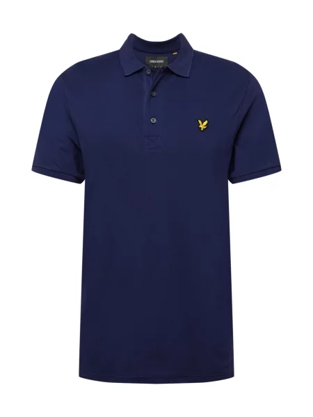 Lyle & Scott Tricou galben bleumarin negru