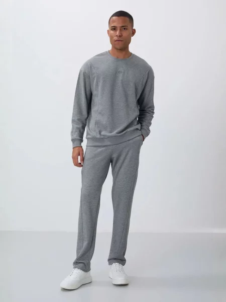 Futó melegítő szett Tommy Life szürke